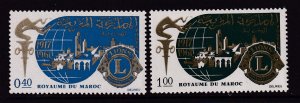 Morocco 157-158 MNH VF