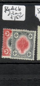 MALAYA KEDAH 3C, 5C  SG 2-3   MOG  P0524H