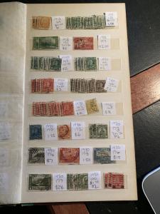 STAMP STATION PERTH: Canada Stockbook from 1870 to 1972 Used Cat. Value $1500+