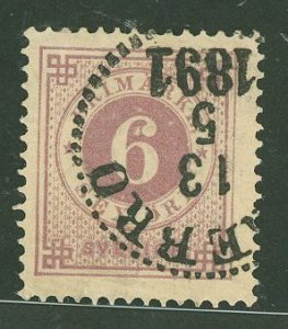 Sweden #44 Used Single