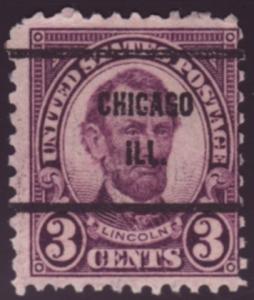 US Precancel Chicago Illinois 6660