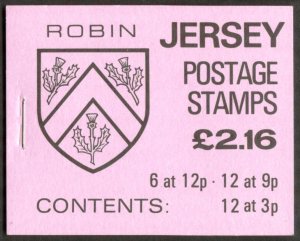 Jersey Great Britain 1984 Coats of Arms Robin Booklet Mi. MH 0-25 MNH