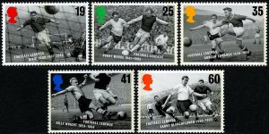 1996 Great Britain ,European Soccer Championships MNH Set # 1663-1667