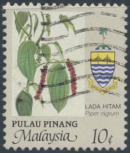 Penang Pulau Pinang  Malaya  SC#  91 Used see details & scans