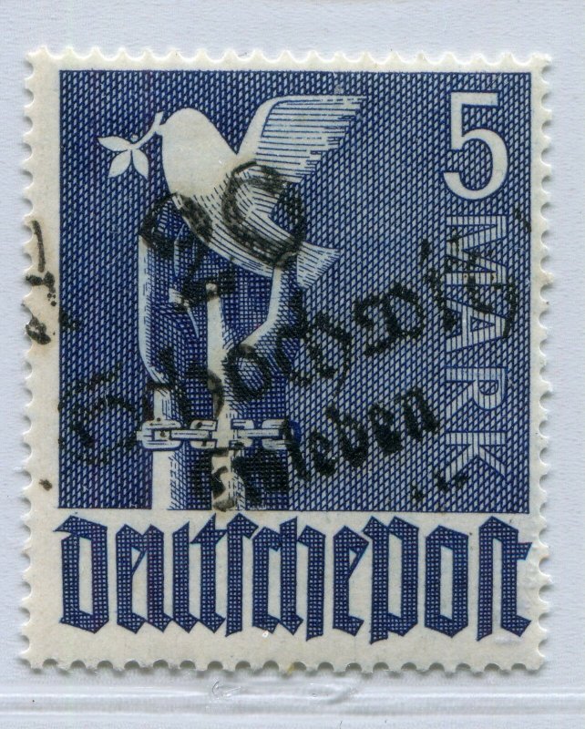 GERMANY SOVIET ZONE HOP BEZIRKSHANDSTEMPEL BEZIRK 20 II d IV PERFECT MNH 018