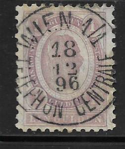 AUSTRIA,63, USED, COMPOUND 1890-96