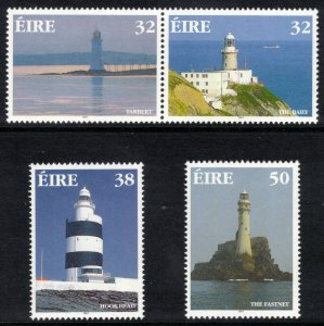 IRELAND 1997 Lighthouses; Scott 1073a, 1074-75, SG 1136a. 1138-39; MNH