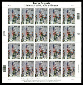 Scott B2 Heroes Semi-Postal Mint Sheet NH Cat $17.50 (face $7.40)