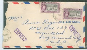 Bahamas  nassau, 1956 cover