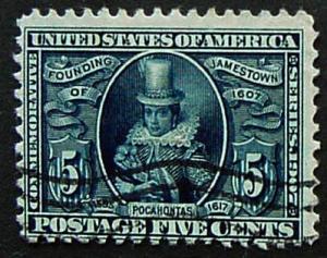 USA, Scott 330, Used