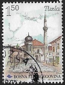 Bosnia & Herzegovina  # 368 - City of Tuzla - used - 5