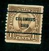 #686 Harding Coil Precancel (Columbus , OH) - Used