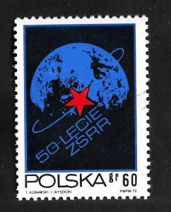 Poland 1972 - U - Scott #1955