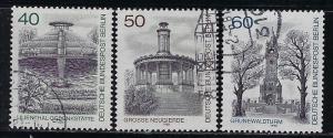 Germany Berlin Scott # 9N457 - 9N459, used