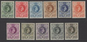 SWAZILAND SG28a/38a 1938-54 DEFINITVE SET MTD MINT