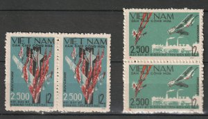 North Viet Nam - 1967 - Sc 474-475 - 2500th US Warplane Shot Down - Pair - MNH