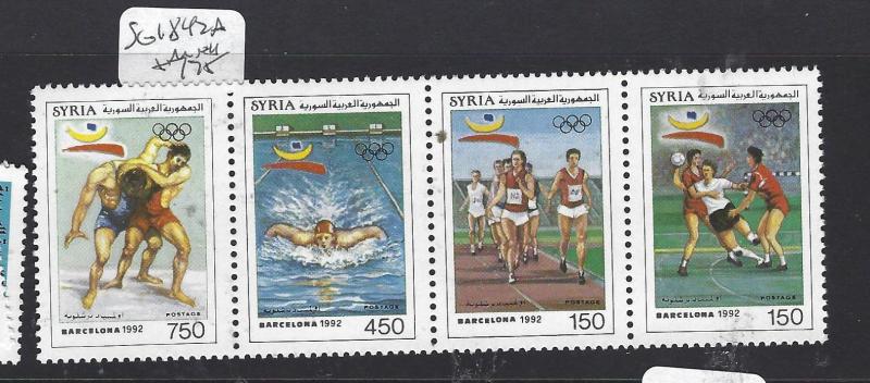 SYRIA  (P2509BB)   SG 1842A    OLYMPICS    MNH