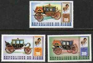 Niger Sc #548-550 MNH