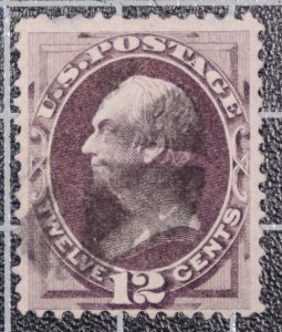 Scott 151 - 12 Cents Clay Banknote - Used - Nice Stamp - SCV - $200.00