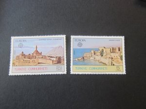 Turkey Turkiye Postalari 1978 Sc 2091-92 set MNH