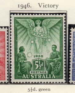 Australia 1946 Early Issue Fine Mint Hinged 5.5d. NW-156813