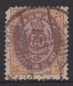 Denmark Sc#33 Used