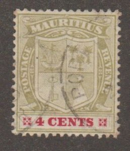 Mauritius - Scott # 140 Coat of Arms - used