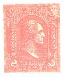 Scott #79-E8a - 3c Red - Loewenberg Decalcomania - Essay