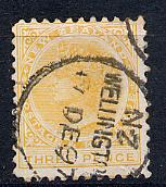 New Zealand Scott # 63a, used