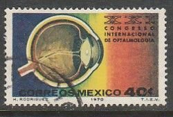 MEXICO 1026, International Ophthalmology Congress Used VF. (1338)