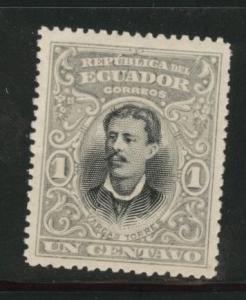 ECUADOR Scott 137 Mint Hinged MH* 1899 stamp