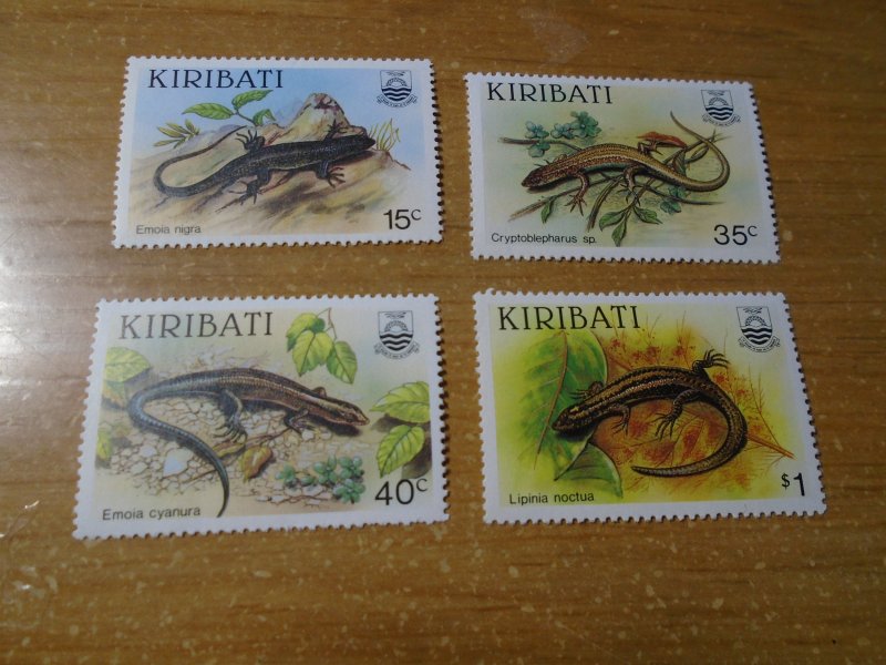 Kiribati  #  491-94  MNH