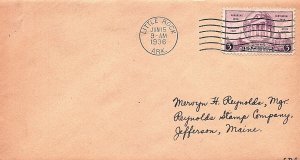 1936 782 First Day Cover scv $13.00 less 70%=$3.90