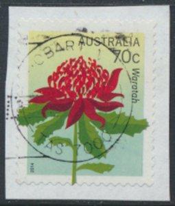 Australia SC# 4061 Flowers from 2014 Used Waratah details & scan