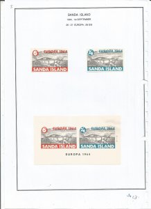 SANDA - 1964 - Europa - Sheets - Mint Light Hinged - Private Issue