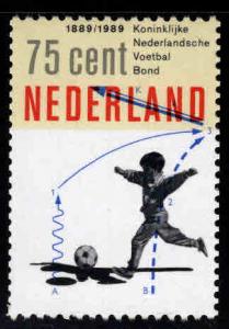 Netherlands Scott 749 MNH** 1989 Soccer stamp