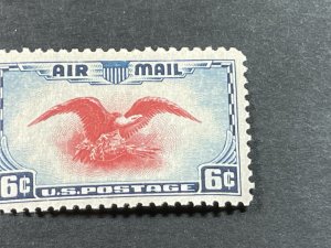 U.S.# C23-MINT NEVER/HINGED----SINGLE---DARK BLUE & CARMINE---AIR-MAIL---1938