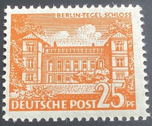 Germany-Berlin #9N50 Mint Never Hinged Schloss Tegel Castle 1949