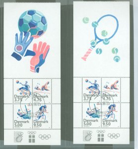 Denmark #1048A  Single (Complete Set) (Olympics) (Sports)