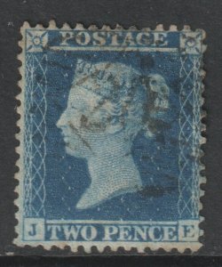 GB Scott 17 - SG34, 1854 Victoria 1d J-E used