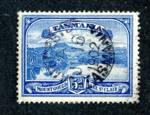1899 Tasmania Sc.# 92 U cv $12.50  (123 BCXX )