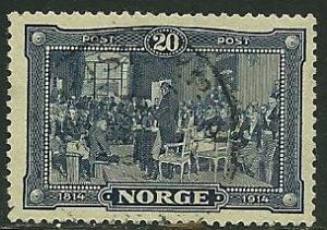 Norway # 98, Used. CV $ 9.50