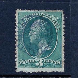 1800s Fancy Cancel [8] ~ SON Purple WHEEL of FORTUNE ~ Listed as Cole #WOF-1