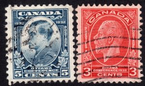 Canada 192-193 King George V  & Edward - Prince of Wales used stamps