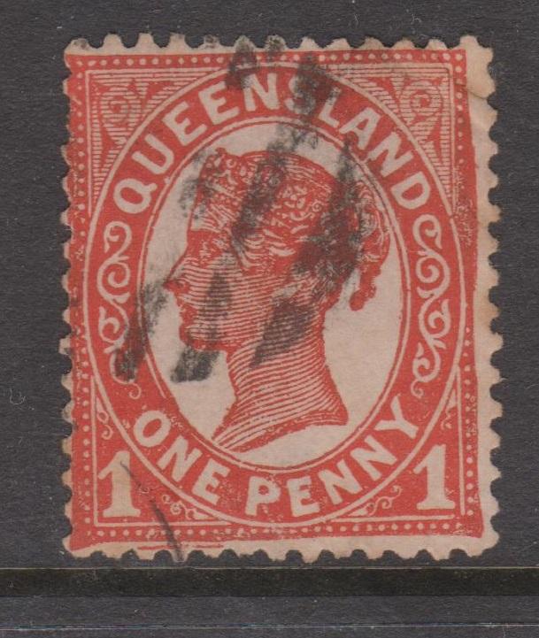 Queensland 1895 Sc#109 Used