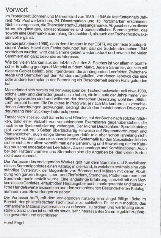 Bohemia & Moravia   Specialized Catalog