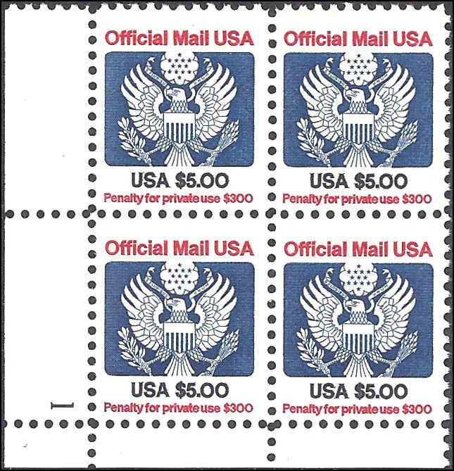 O133 Mint,OG,NH... Plate Block of 4... SCV $45.00