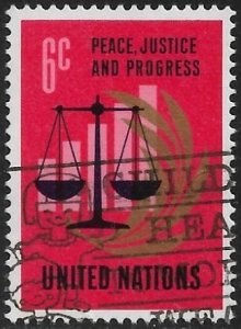 UN New York - United Nations Scott # 213 Used. All Additional Items Ship Free.