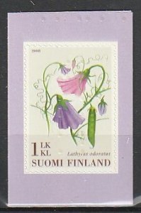 2008 Finland - Sc 1308 - MNH VF - 1 single - Lathyrus Odoratus