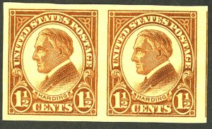 U.S. #631 MINT PAIR OG NH
